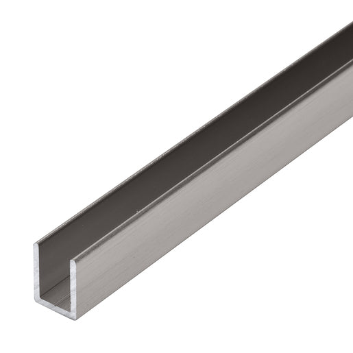 Deep 3/8" Shower Glass U-Channel- 95"